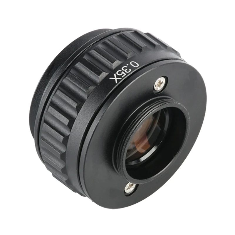 

Microscope Adapter 0.35X/0.5X Camera Eyepiece CTV Microscope Lens C-Interface Adapters Microscope Accessories Durable M4YD