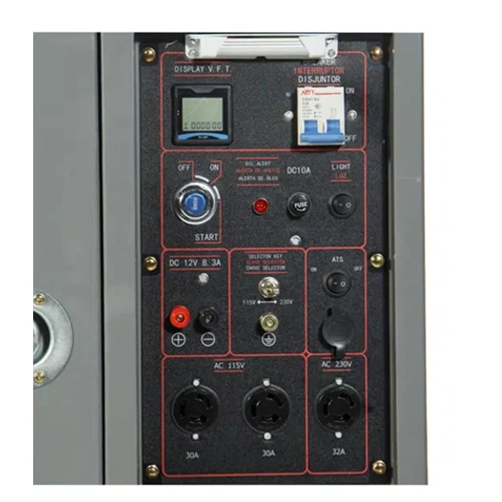 2024 Newland Electric 7500 Вт Евро 5 Звукоизоляционные матрицы с воздушным охлаждением el