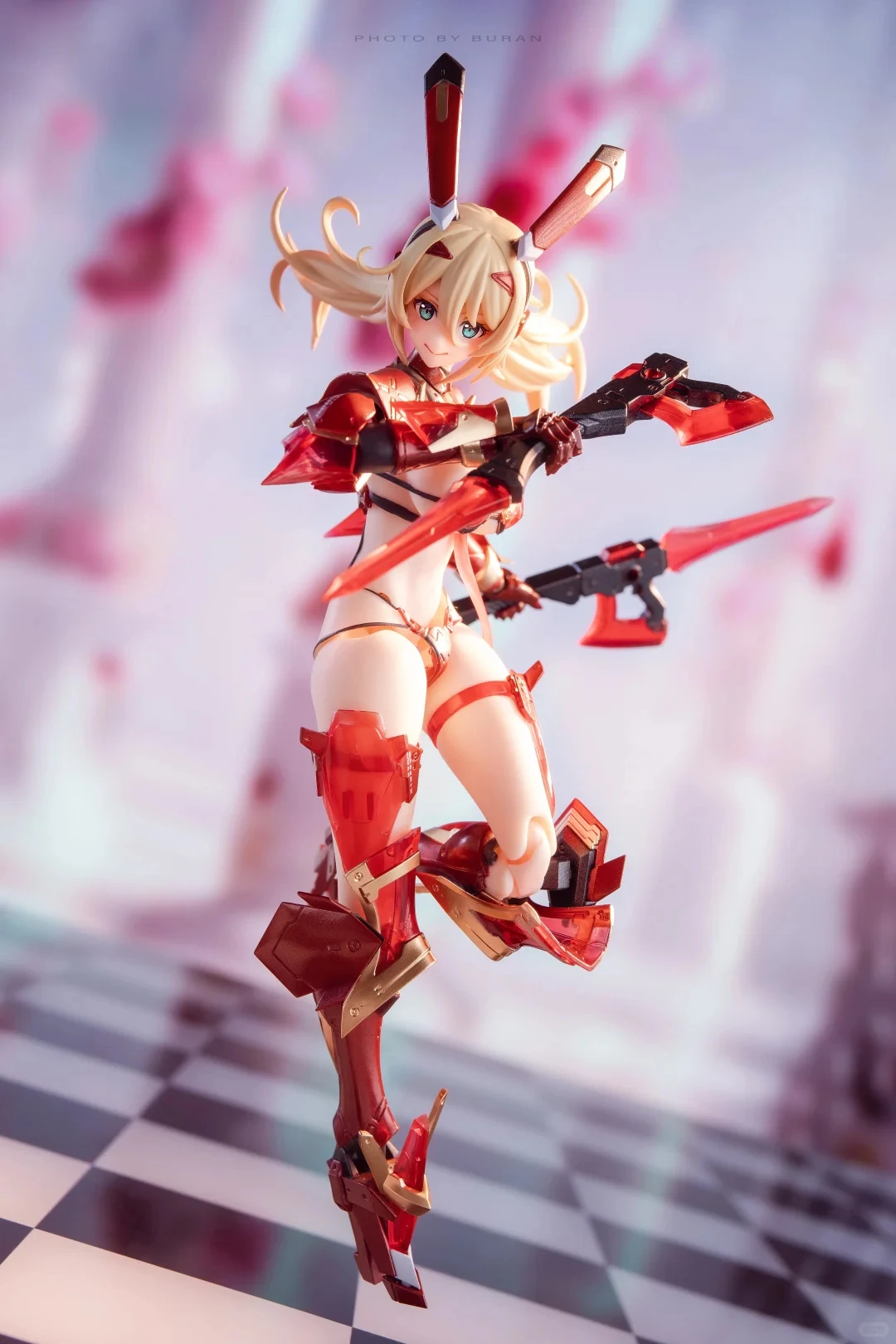 Фото TYCTOYS В наличии Оригинальная фигурка Max Factory figma 625 Вероника в костюме кролика, модель для сборки, абсолютно новая №3
