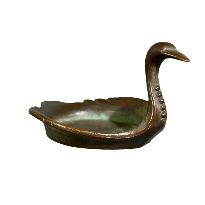 Антикварная оптовая продажа кисть для письма Маленький лебедь шайба держатель