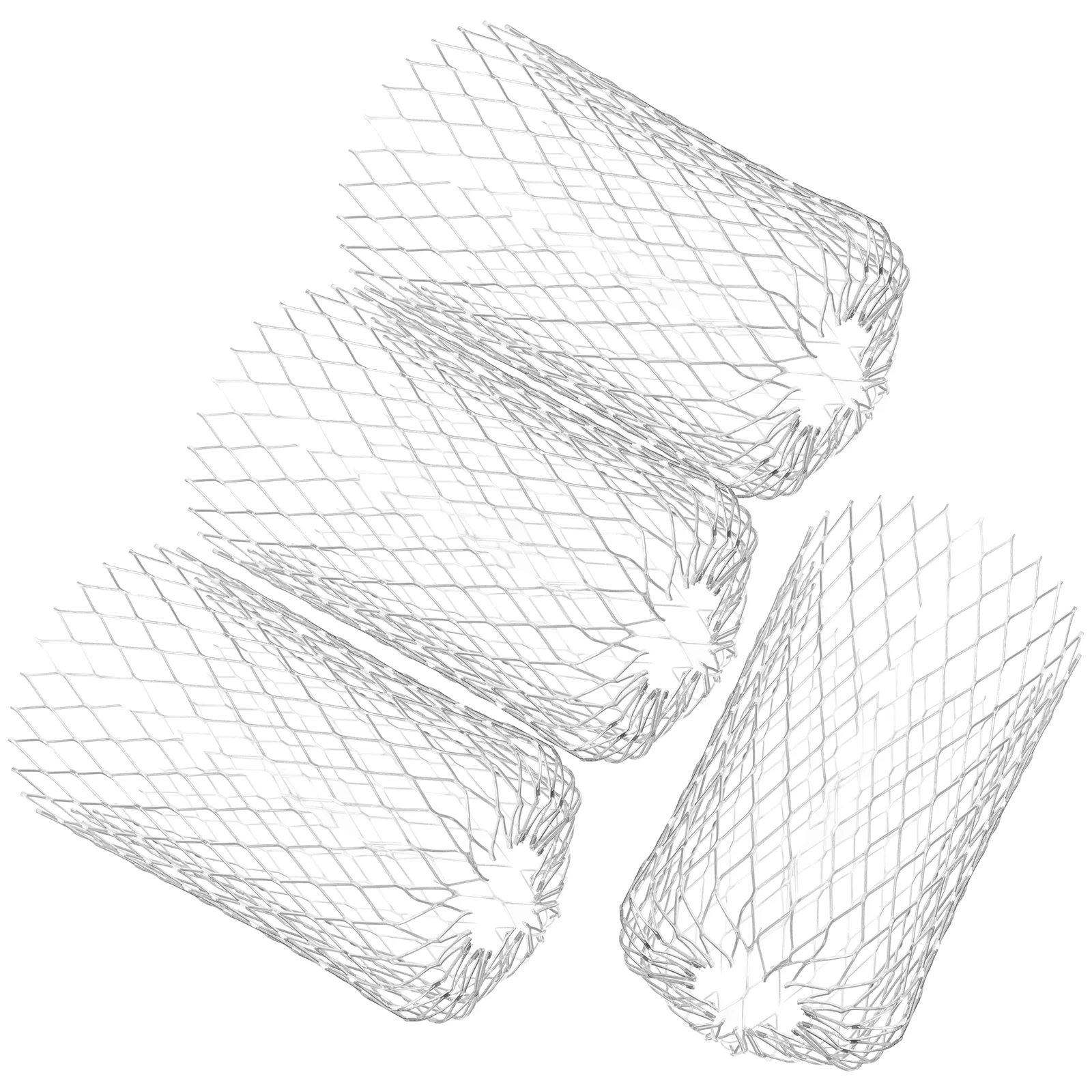 

4Pcs Roof Gutter Guards Roof Gutter Protector Leaf Filters Mesh Gutters Strainers Cover