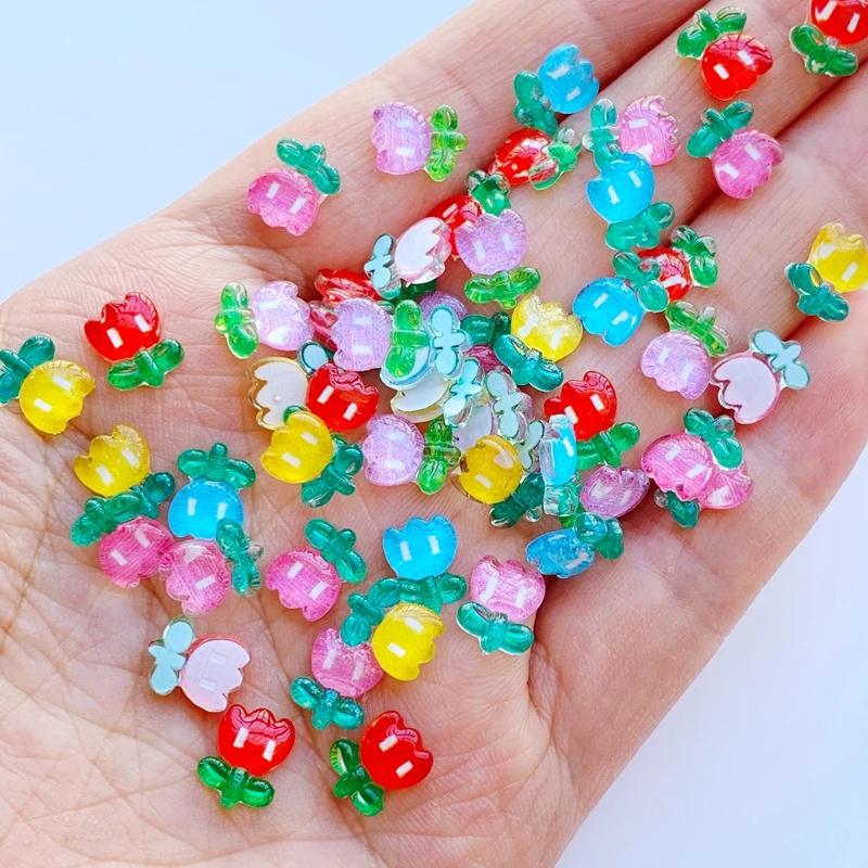 

Мини фигурки цветов из канифоли TSXJY 50 шт