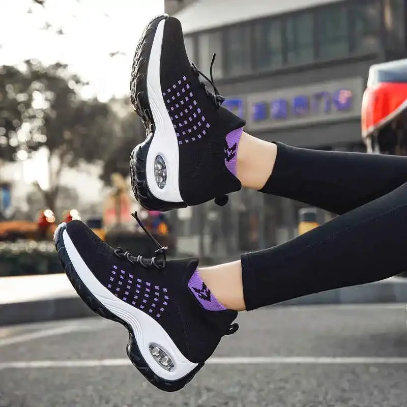 

Women's Winter Sport Shoes Shous Running Sneakers Anti-Skid Soled Sports Woman 2023 Number 33 Sports Sneakers Slipstop Tennis