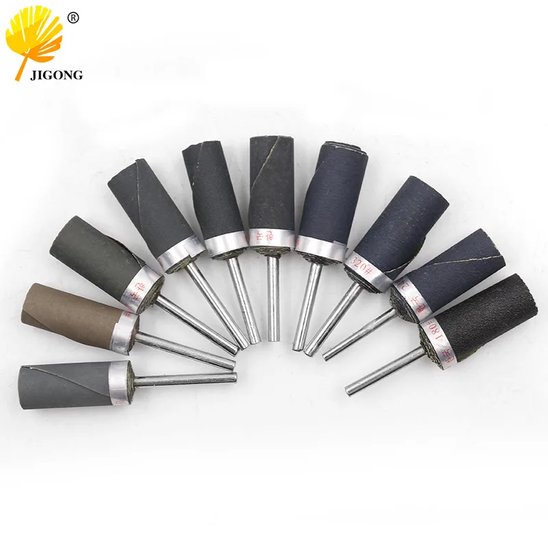 Sandpaper Grinding Rod For Jewelry Polishing 3MM Shank Electric Rotary Tool Accessory