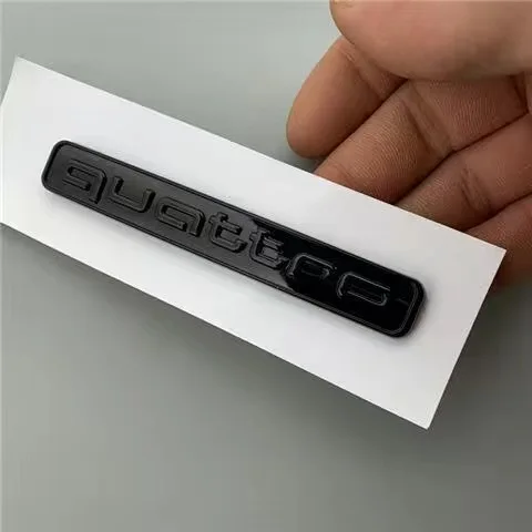 

Автомобильные буквы ABS подходят для комбинированного костюма Audi A3, а передние и задние кольца маркированы с Quattro и 2010 г.