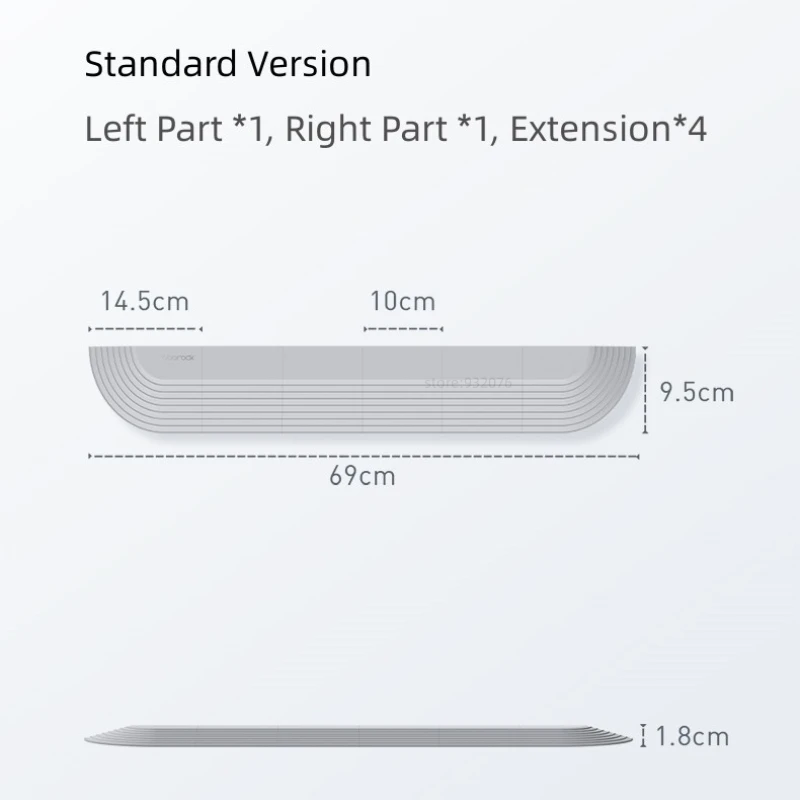 

Оригинальный вспомогательный Кроссовый механизм Roborock для дверных проемов для S5MAX S6 S7 S8 Q5 Q7 Q Revo все серии