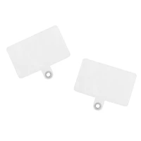 2 x plastic card to hook a hanging cord cord for mobile case universal heavy duty replacement2 pcs