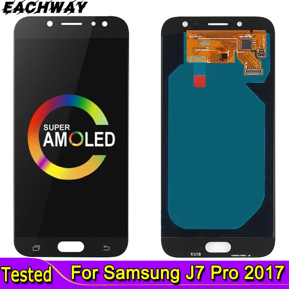 

For SAMSUNG GALAXY J730 LCD J7 Pro 2017 Display J730F SM-J730F Touch Screen Digitizer Assembly Replacement For SAMSUNG J730FN/DS