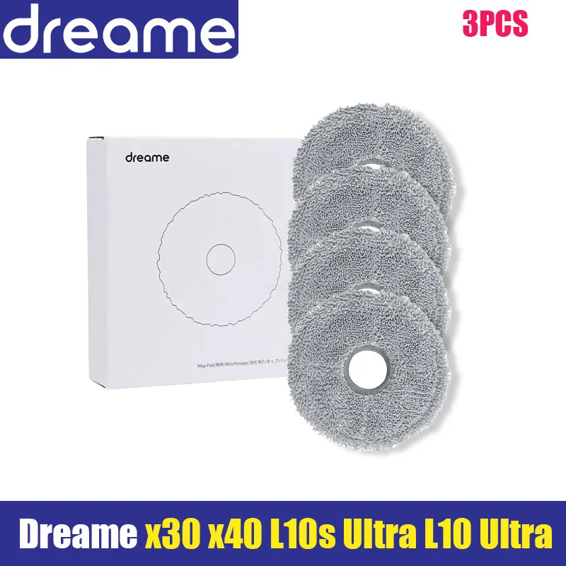 

Оригинальная ткань для швабры Dreame X40 Ultra / X50 Ultra Детали Dreame L10s Pro Ultra Heat / L20 Ultra Rotary Mops Pad Оригинальный доступ