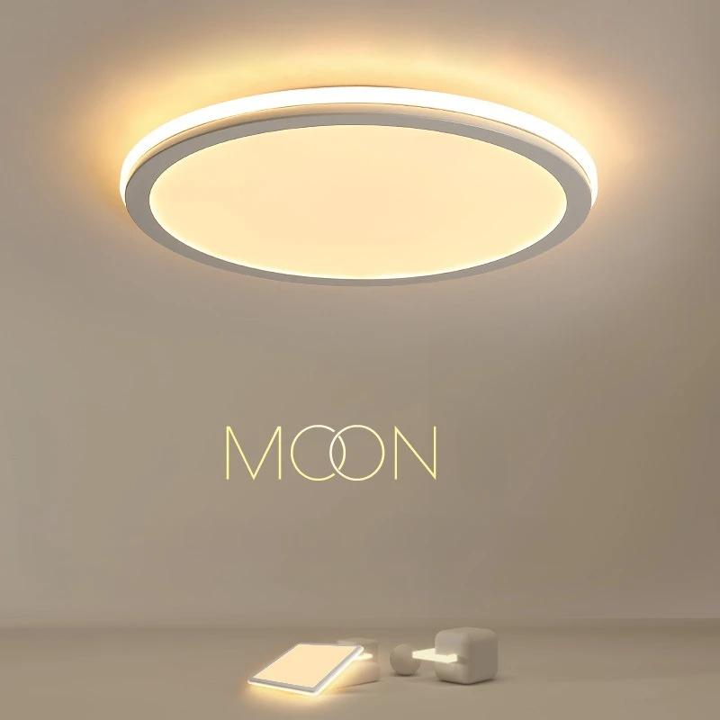 

Utra-Thin Ceiling Llight Led for Dinning Stuy Room Bedroom Living Room Minimalist Ceiling Lamp RC Dimming