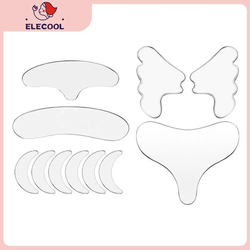 

11 шт., силиконовые патчи против морщин