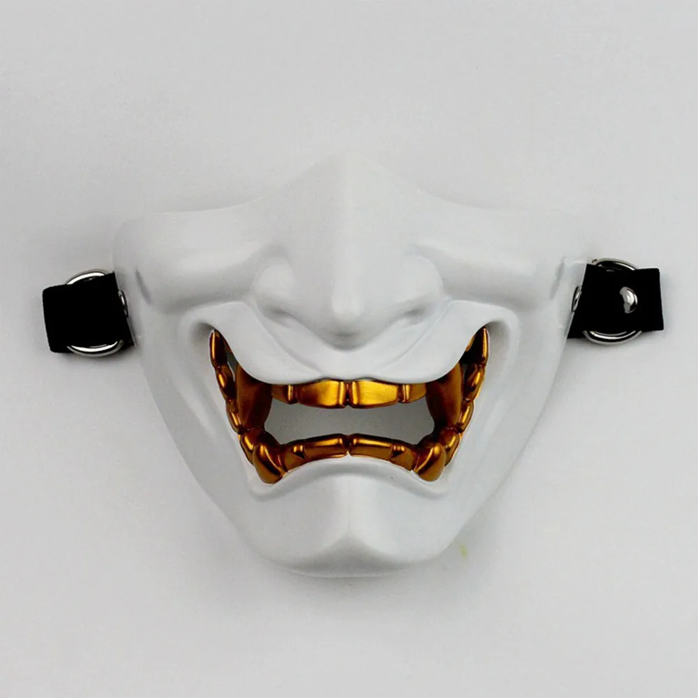

Half Face Mask Cosplay Devil Halloween Party Festival Mask Novelty Halloween Costumes Mask Masquerade Carnival Props