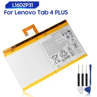 original replacement battery for lenovo tab 4 tab4 plus tb2 x30m tb x304f tb x704f l16d2p31 genuine tablet battery 7000mah