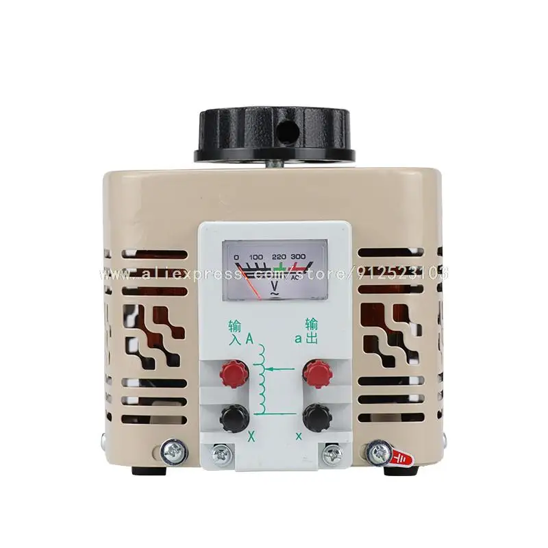 

TDGC2-1KVA Transformer Regulator Dapat Disesuaikan Tegangan Digital Variabel AC 1000W 220V Catu Daya Fase Tunggal