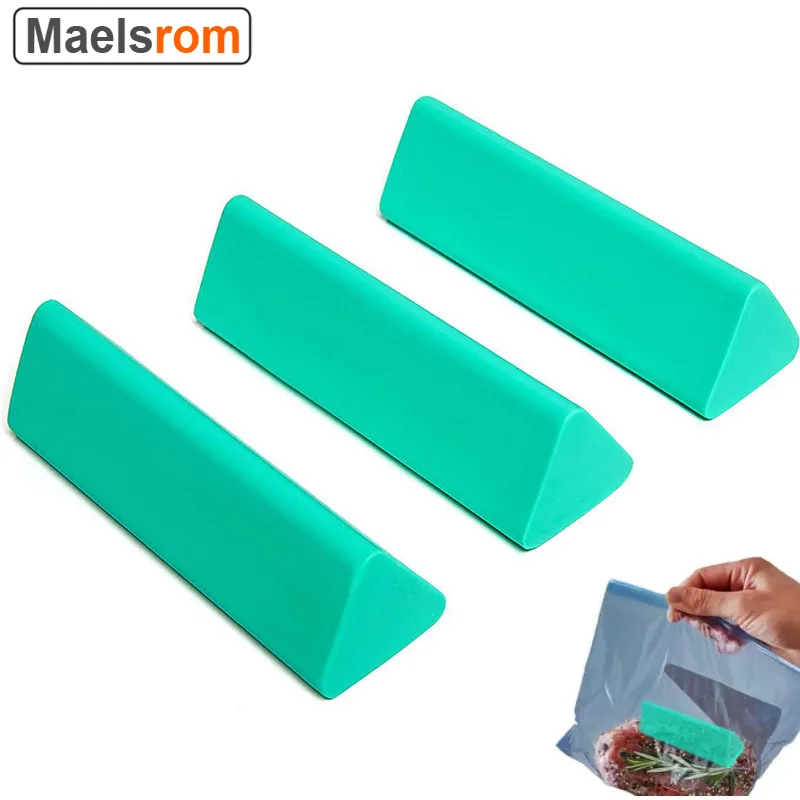 

3 упаковки 18,6 унций безопасных пищевых силиконовых погружных грузиков под вакуум для погружения в пакеты