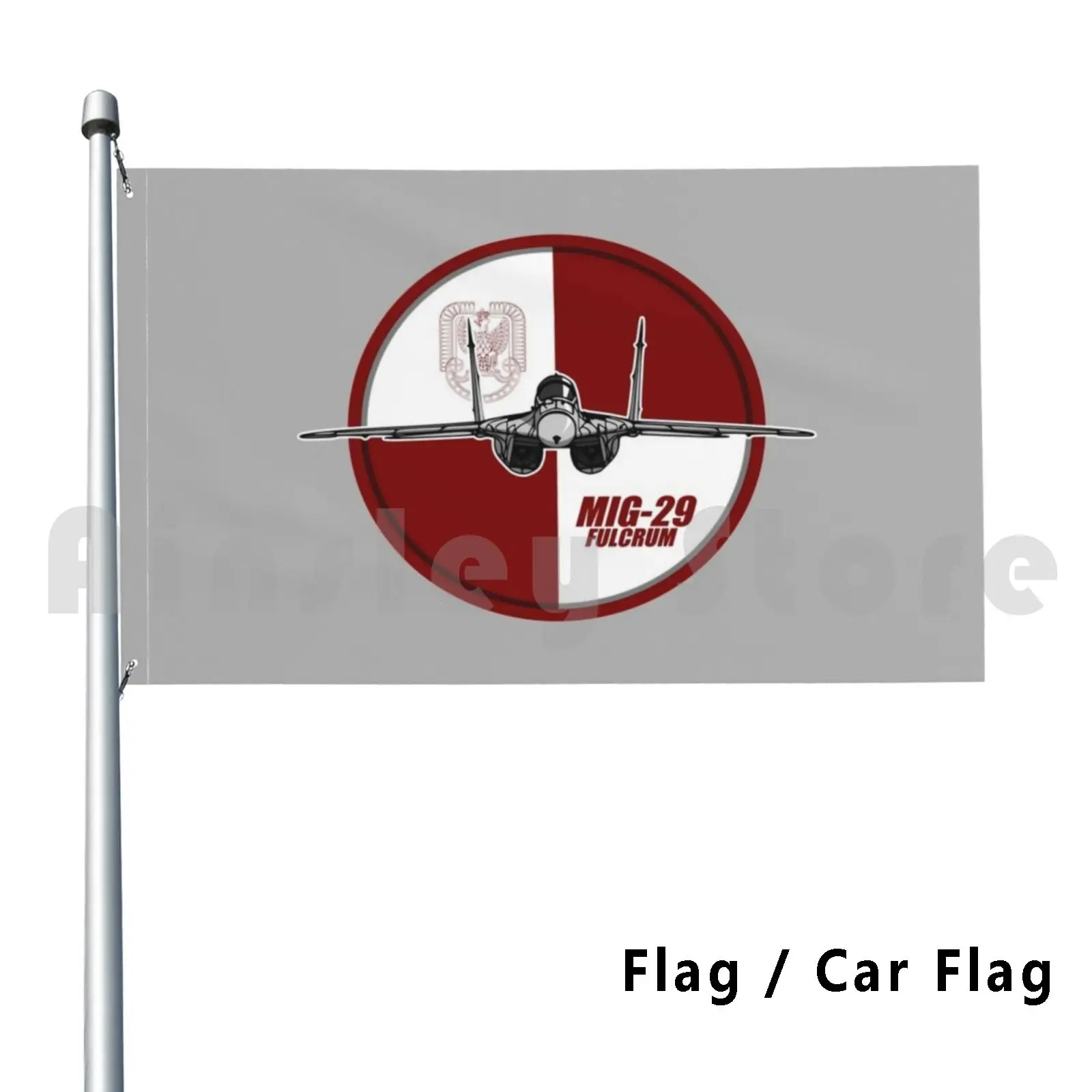 Polish Mig-29 Fulcrum Outdoor Decor Flag Car Flag Mig29 Mig 29 Fulcrum Mig Fighter Mig 29 Fulcrum Mig Pilot Mig 29