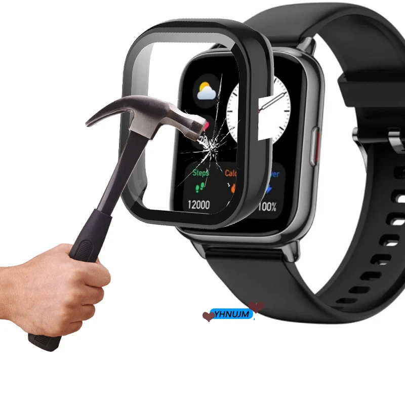 

Защитный чехол для экрана из поликарбоната для часов Amazfit Pop 2 Pop2, защитный чехол с полным покрытием, защитная пленка, корпус