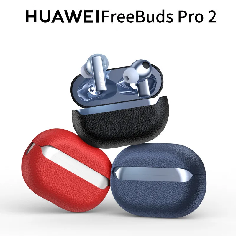 

Protective Case for Huawei FreeBuds Pro 2 Leather Shell Earphone Charging Boxs Case for Huawei Freebuds Pro 2 Cover Accessories