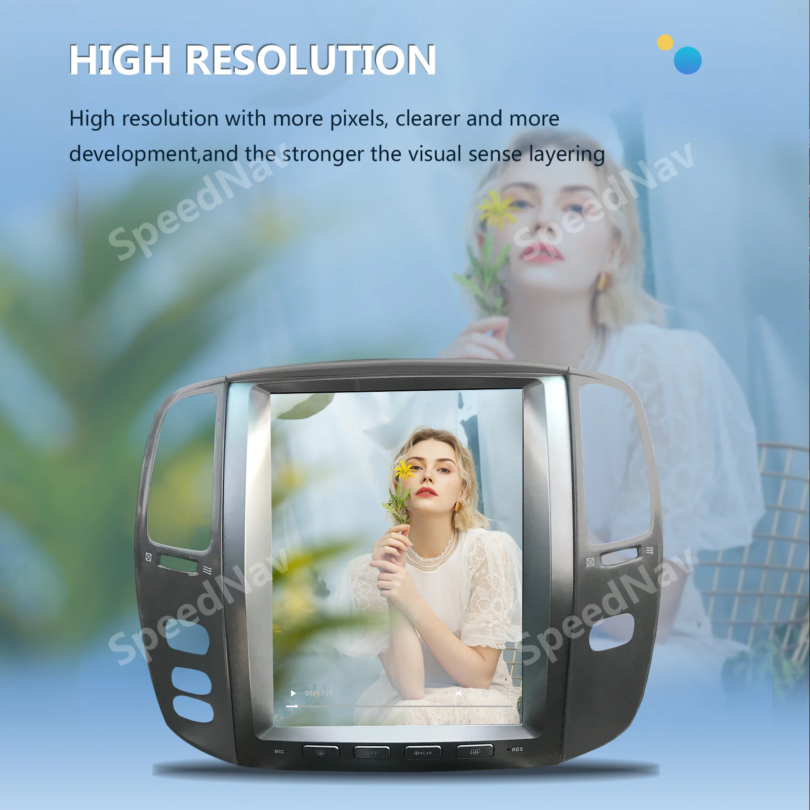 Автомобильный мультимедийный плеер для TOYOTA LAND CRUISER 100 LC100 LX470 2003-2007 Android 13 радио Carplay