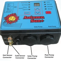 factory price 10a current solar controller used for pool heating system