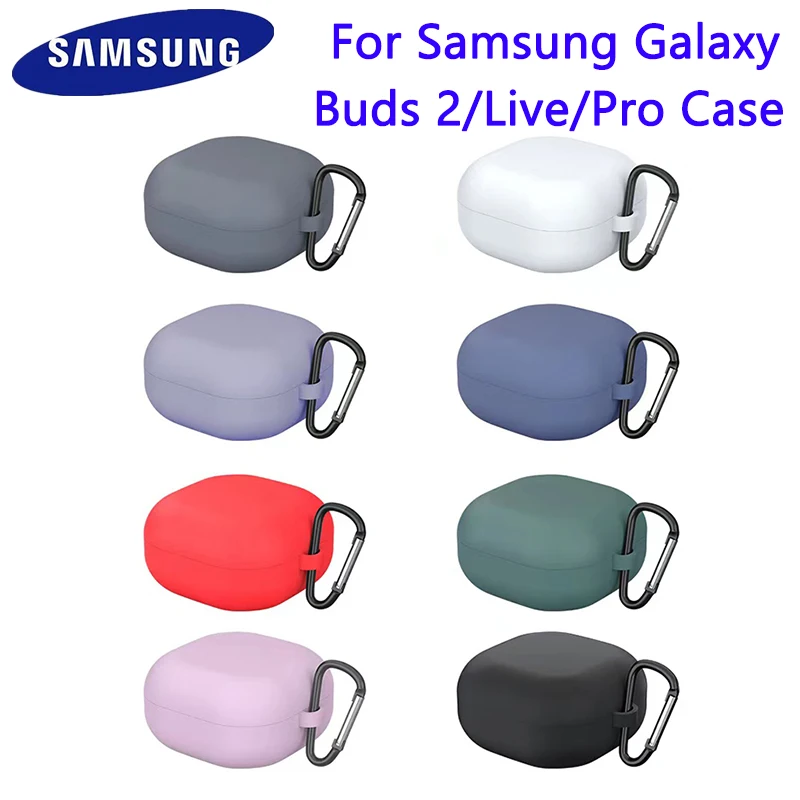 

Силиконовый чехол для наушников Samsung Galaxy buds 2/live/Pro, ударопрочный чехол для наушников