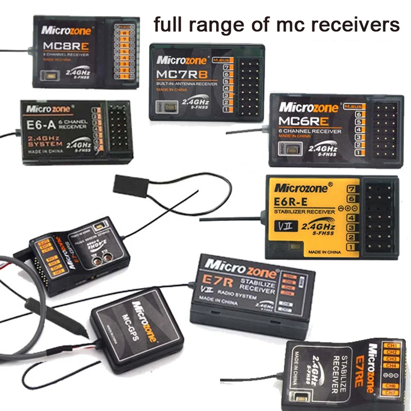 Microzone Mc6re Mc7rb Mc9002 мини M-Sbus приемник 6ch Mc8re 8ch подходит для Mc6c Mc8b контроллер передатчик Rc Uav