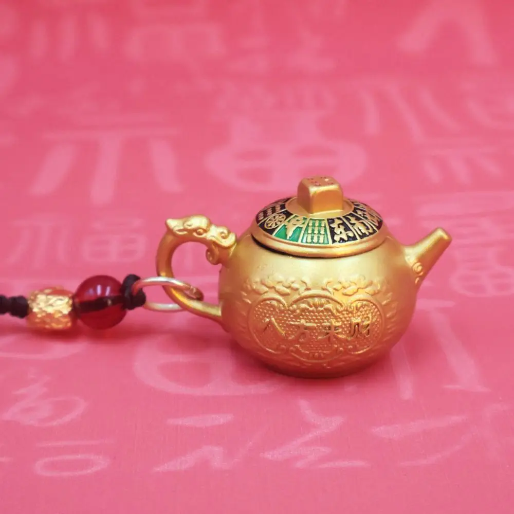 Винтажный латунный брелок со знаком зодиака 12 длинный китайский стиль