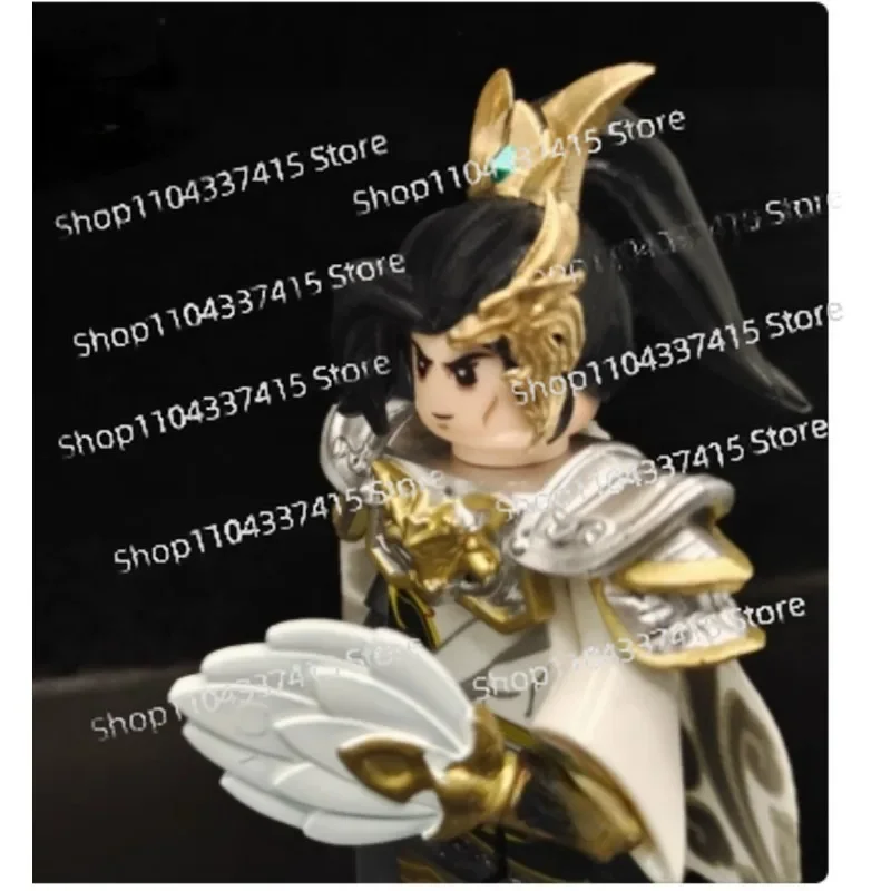 MOC собранные куклы строительные блоки древние три королевства Чжоу Юй Чжао Юнь