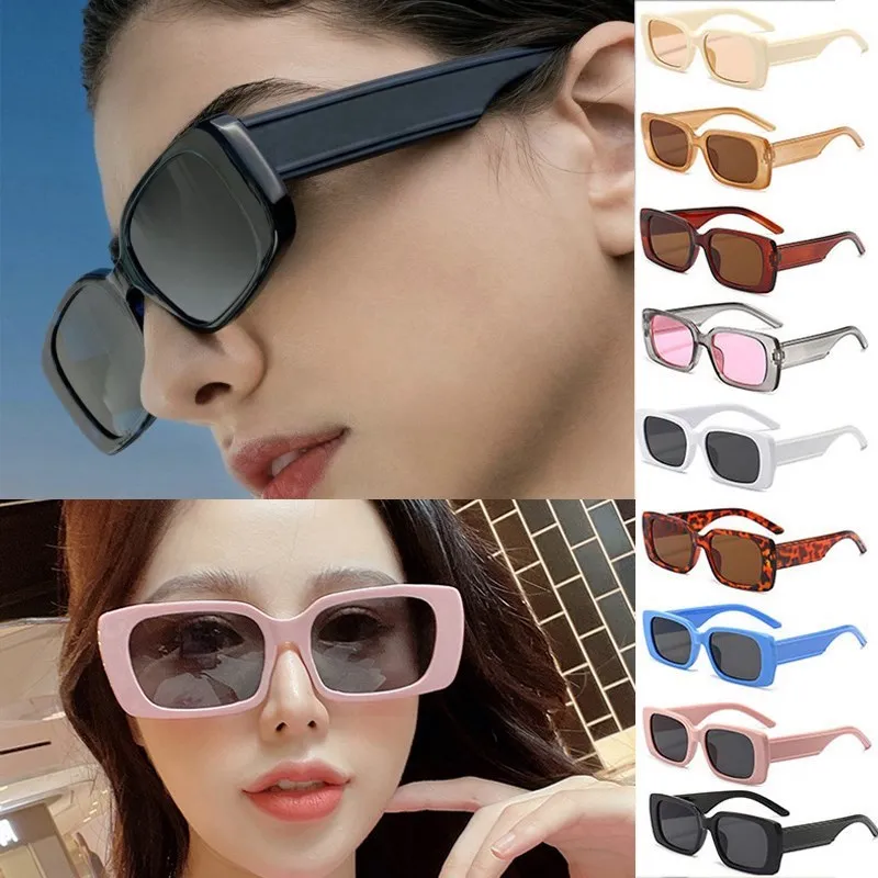

square Sunglasses Sexy Colorful Unisex Vintage Men Women Famous Brand Designer Fashion Sun Glases UV400 Sunglasses for Women Men