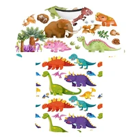 childrens t shirt kids for girl boy clothes kid t shirts child baby toddler dinosaur t shirts party tee tops short sleeve tees