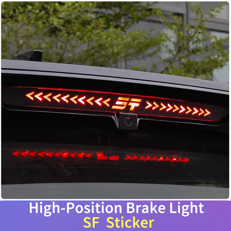 

Для Jetour Shanhai L7 X70 PLUS 2025+ внешние аксессуары, высокопозиционный стоп-сигнал, задняя дверь, задняя дверь, нижняя полоса, накладка