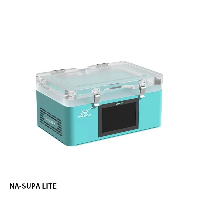 NA-SUPA LITE Mini LCD Laminate Machine For Flat Curved Screen Repair Air Bag Lamination No Compressor Required