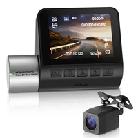 v50 car driving recorder wifi 4k hud 170%c2%b0 wide angle front and rear double recording 24 hours parking monitoring car dvr