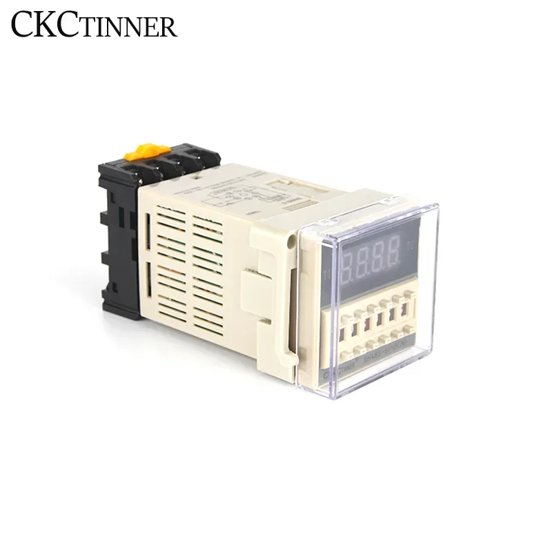 Цифровой телефон программируемое реле времени управления 0 01 S-99H99M с цоколем AC/DC 12