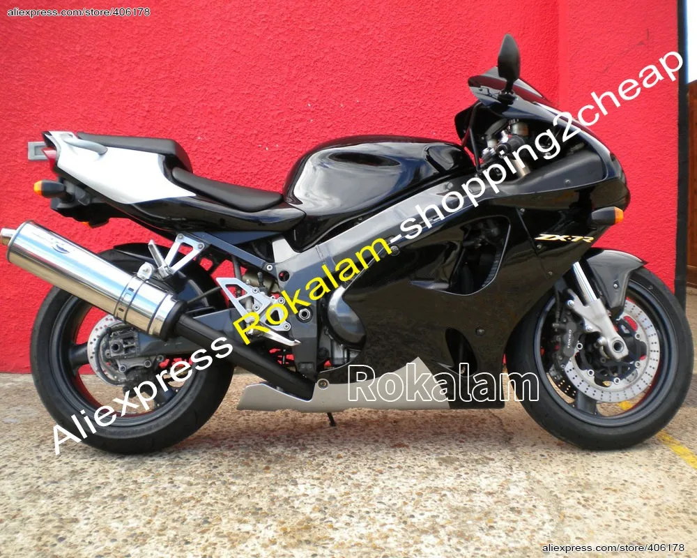

Вторичный рынок, обтекатель, компрессионная формовка для Kawasaki Ninja ZX 7R ZX7R 96-03 ZX-7R 1996-2003, комплект обтекателей для мотоцикла ABS