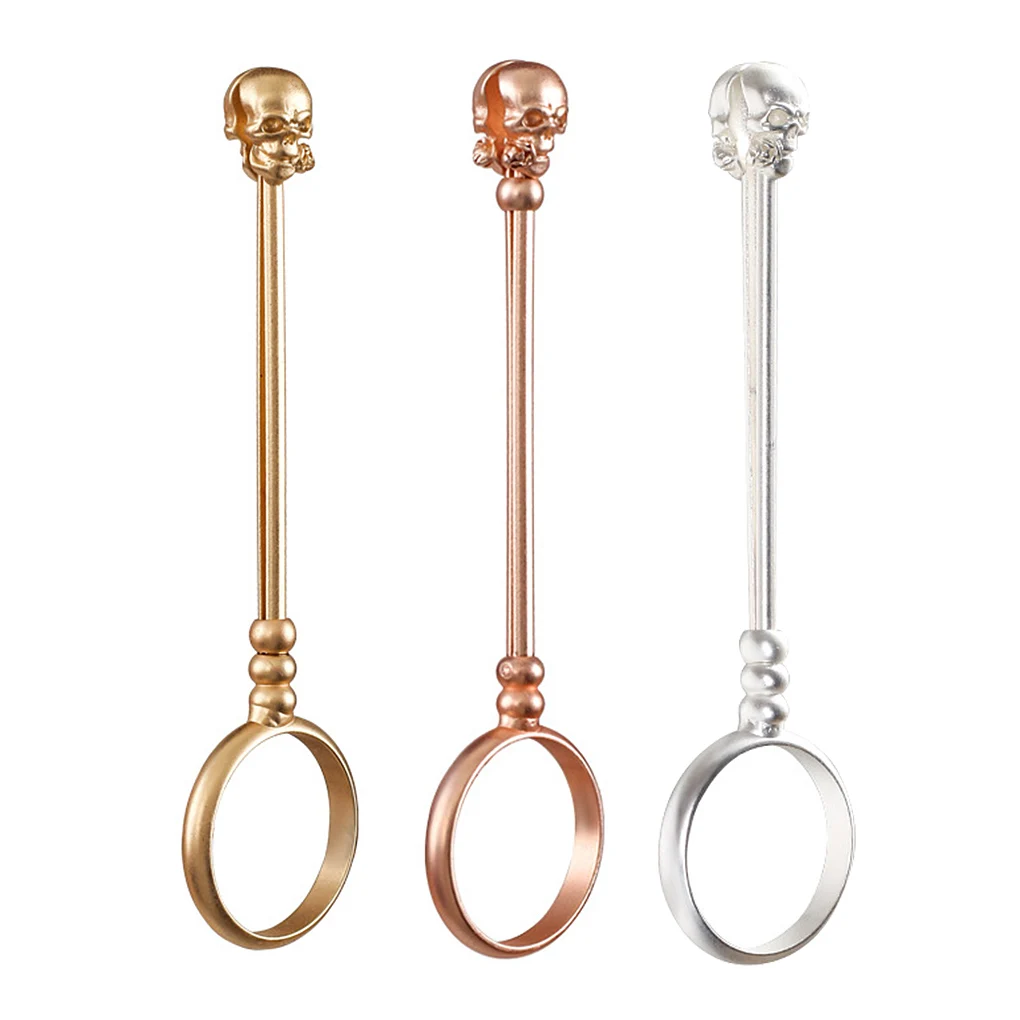 

Smoking Finger Ring Vintage Cigarette Metal Hand Holder For Women Men Slim Cigarettes Finger Clip Smoking Accessories