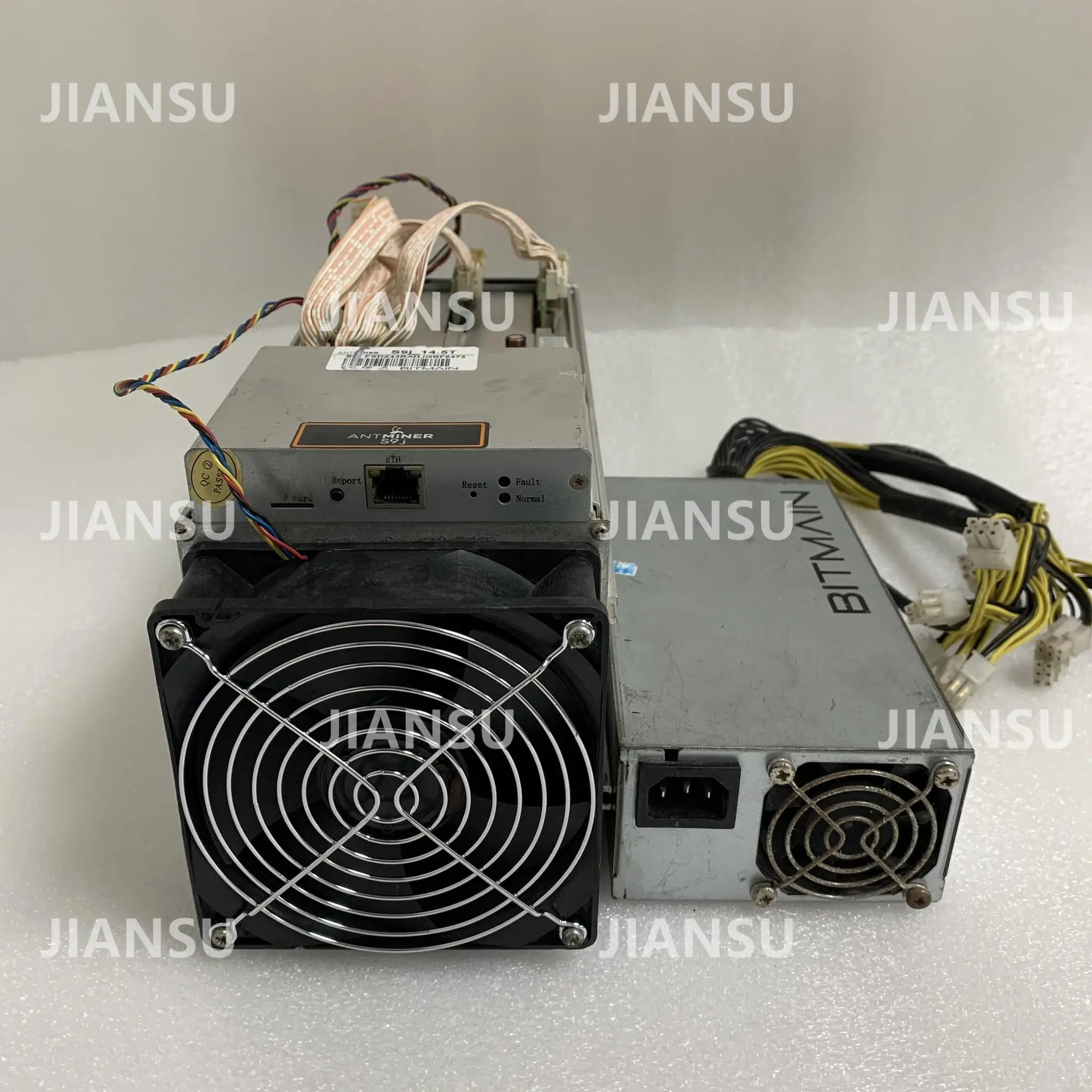 Новинка 80% AntMiner S9i S9j 14 5 T BITMAIN с блоком питания Bitmain Майнер Asic Btc BCH Antminer 13 T9 T15 S15 m3 |