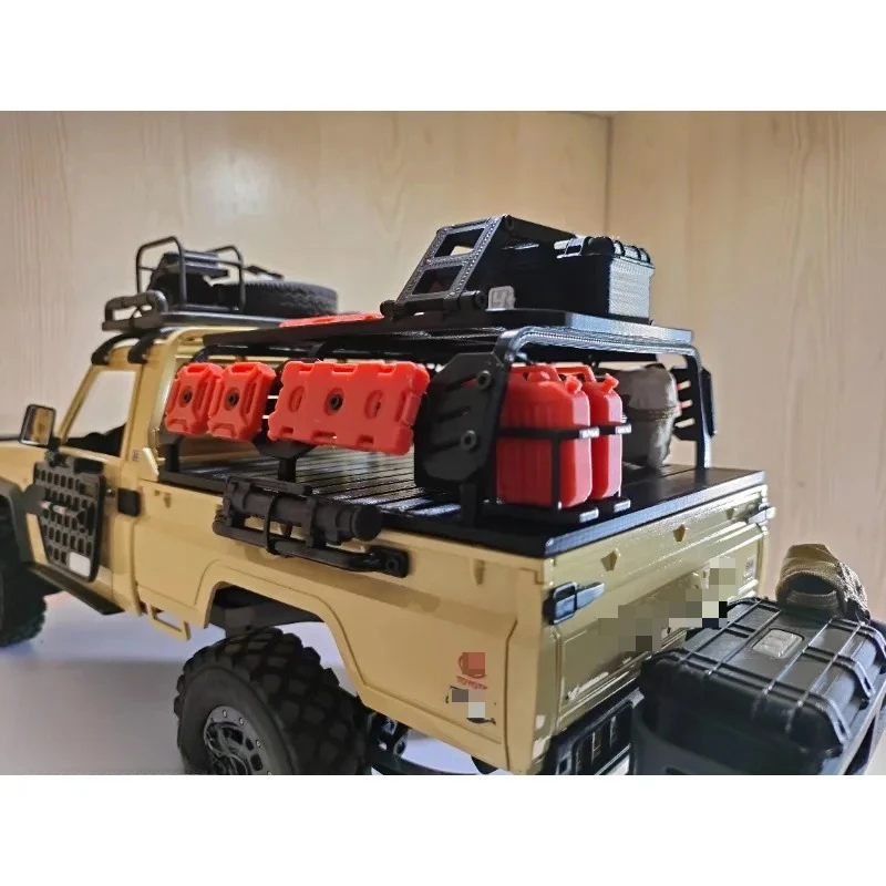 Фото Комплект для модификации заднего защитного бруса RC Off-Road для модели MN82 в масштабе 1/12, декоративная рама для имитации внедорожника, аксессуары для модернизации RC автомобиля. №1