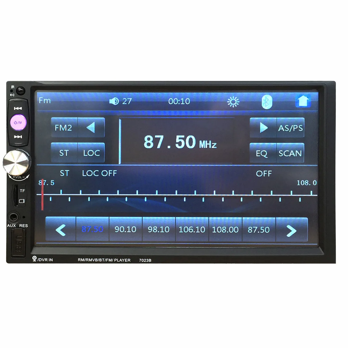Автомагнитола iMars 7023B MP5-плеер с 7-дюймовым экраном FM USB AUX bluetooth сенсорным