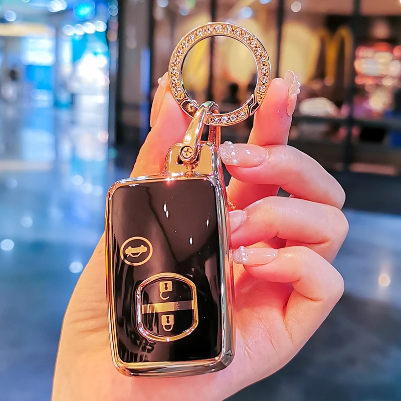 TPU Car Key Case Cover Fob For Toyota Camry Prius Land Cruiser Prado 150 Crown for Subaru Foreste XV Keychain Holder Accessories TPU Car Key Case Cover Fob For Toyota Camry Prius Land Cruiser Prado 150 Crown for Subaru Foreste XV Keychain Holder Accessories