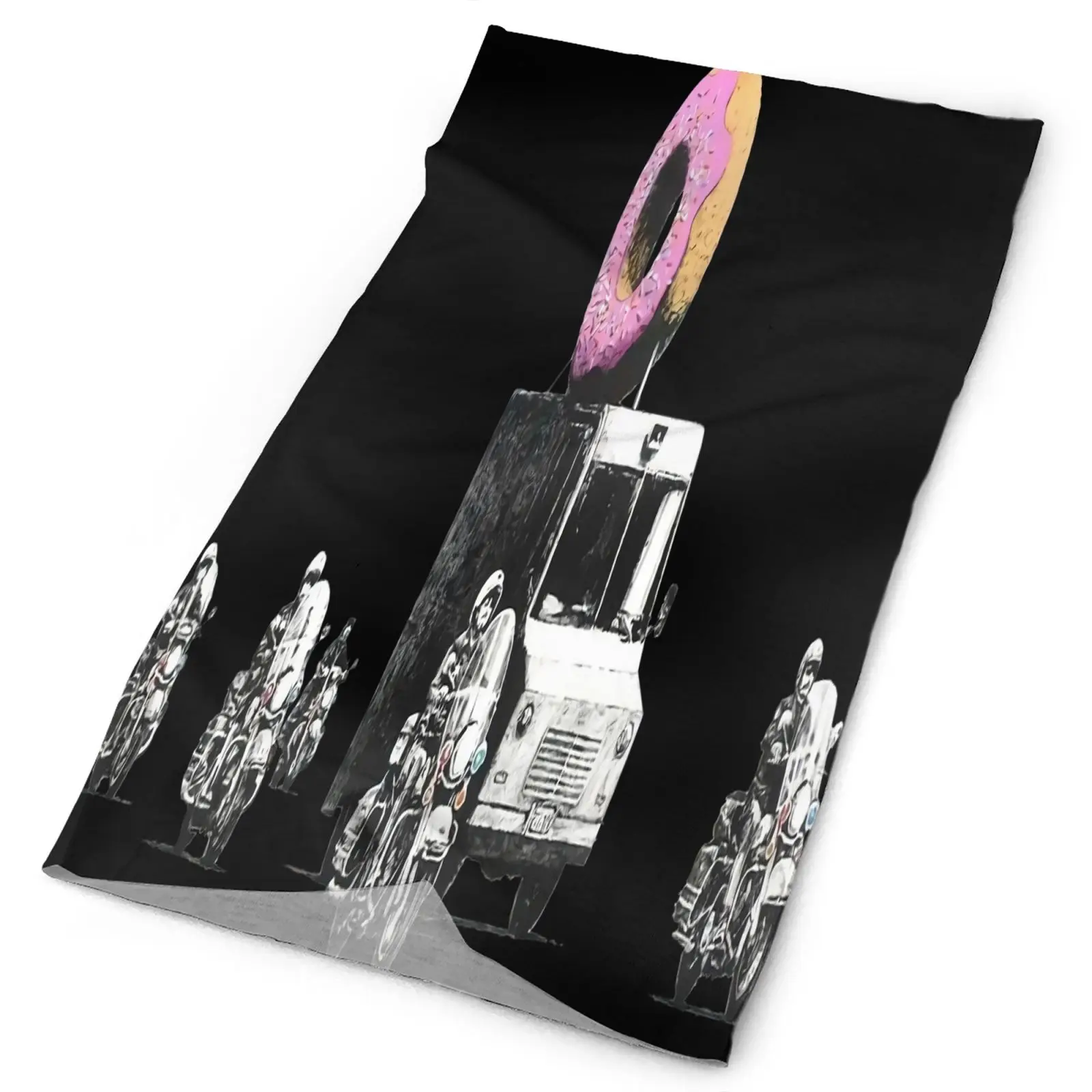 

Banksy American Association Of Donuts Men's Bandana Bandanas Scarf Bandana Men Man Scarf Scarves And Shawls Tactical Equipment