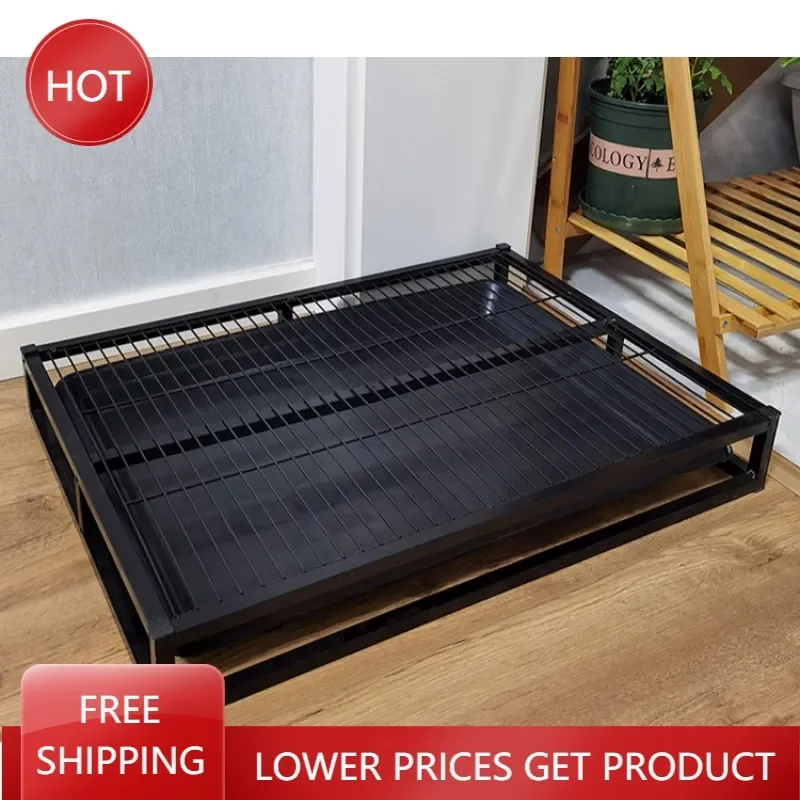 

Большой лоток из нержавеющей стали для обучения собак, туалет, решетчатая подставка, писсуар, туалет для собак, легко чистить, товары для уборки