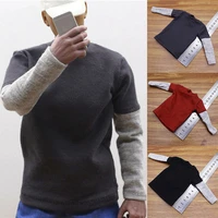 16 scale male soldier accessories trend splicing long sleeve sweatshirt for 12inch action figure body model