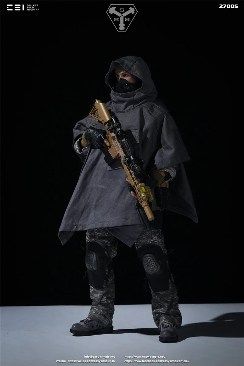 Cbi X Easy&ampSimple Es 27005 1/6 Мужской солдат Task Force 58 Po1 Brad Soldier Военная операционная модель 12