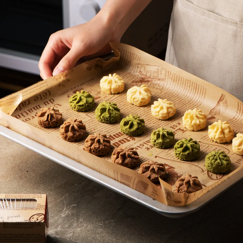 

30x800cm Baking Paper Microwave Mat Pastry Cake Tools Bread Sandwich Oilpaper Cookies Biscuit Cooking Tray Kitchen Accessories