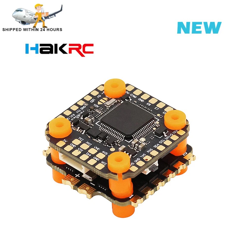 

HAKRC F405 V2 F4 мини-Контроллер полета Dual BEC W/ 35/40/45/60/65A 4 в 1 ESC DShot150/300/600/1200 PWM для RC FPV гоночного дрона