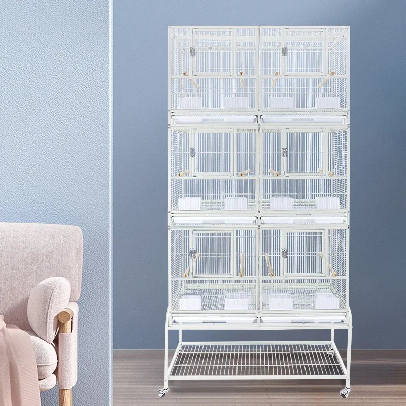 Большая групповая клетка для птиц трехслойная попугая большая подходящая Xuanfeng