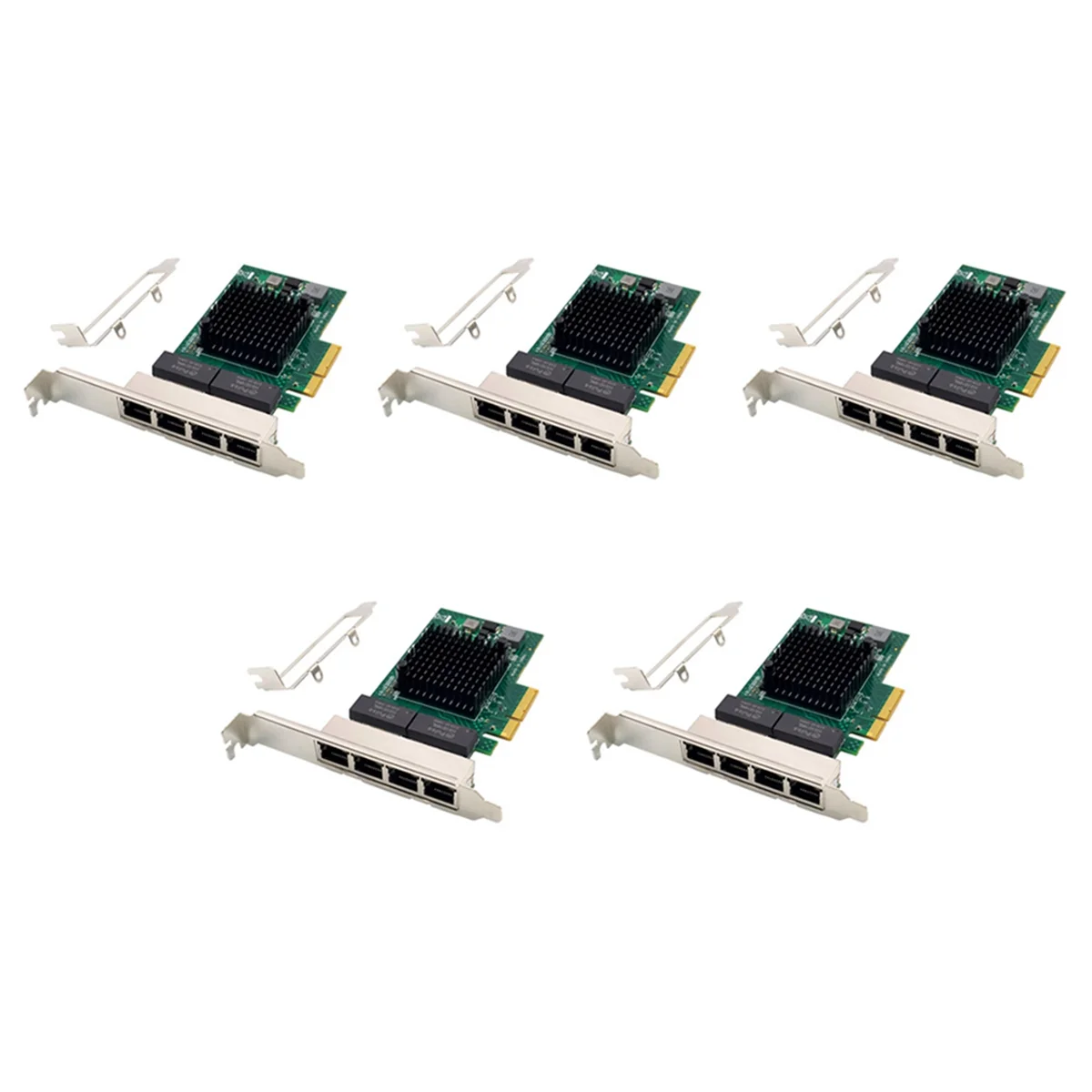 5X PCI-E X4 Серверная сетевая карта BCM5719 4 порта RJ45 гигабитный Ethernet серверный адаптер