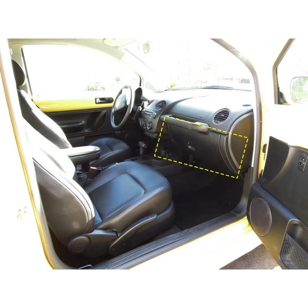 Фото Крышка бардачка черная для VW New Beetle 1C1, 9C1 BJ.03-10 1C1880247R №5