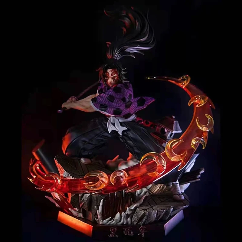 

Demon Slayer Action Figure Toys Kokushibou Tsugikuni Michikatsu PVC Figurine GK Model Room Ornaments Gifts for Children Boy